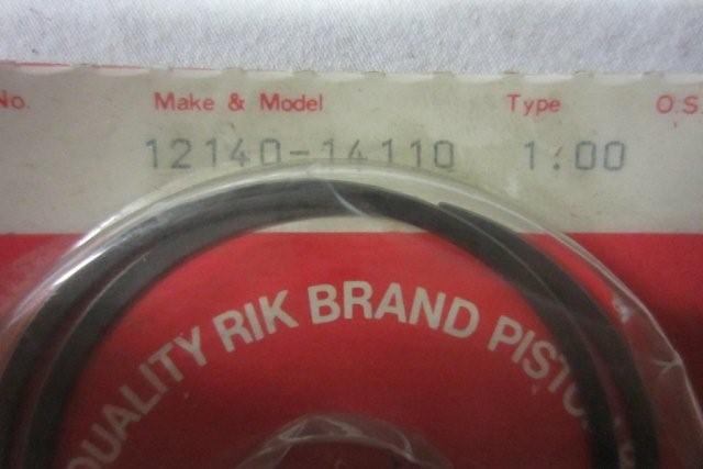 Zuigerveren Suzuki RM 125 78/86 1.00 mm